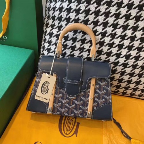 Bolso tote mini saigon Goyard 55632 azul oscuro