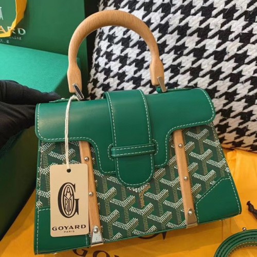 Bolso tote mini saigon Goyard 55632 verde