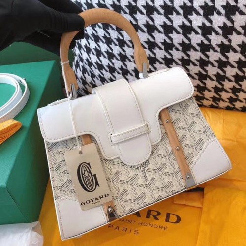 Bolso tote mini saigon Goyard 55632 blanco