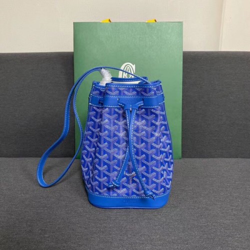 Bolso de cuerda Goyard petit flot G6959 azul