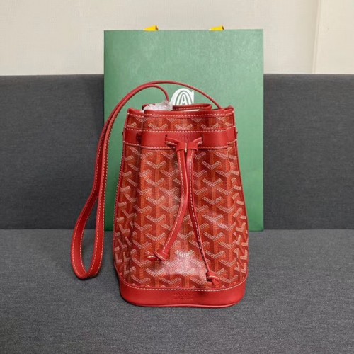 Bolso de cuerda Goyard petit flot G6959 rojo