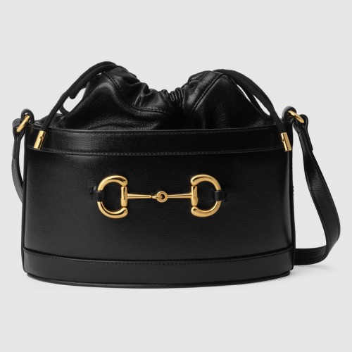 Gucci 1955 Horsebit bolso bombonera 602118 negro
