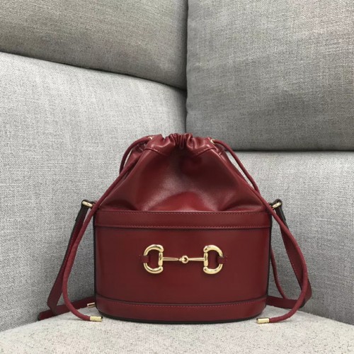 Gucci 1955 Horsebit bolso bombonera 602118 rojo