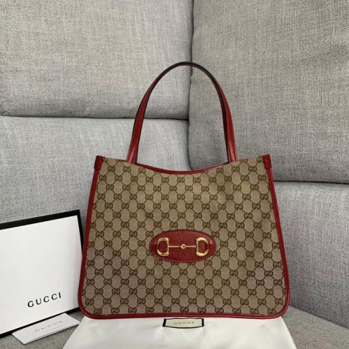Gucci 1955 bolso de mano Horsebit 623694 rojo