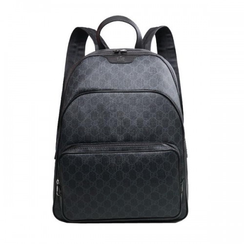 Gucci 322069 Mochila De Lona Suprema Negra
