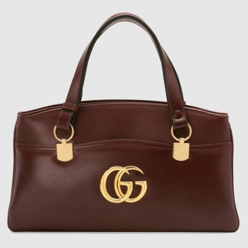 Gucci Arli bolso grande con asa superior 550130 Burdeos