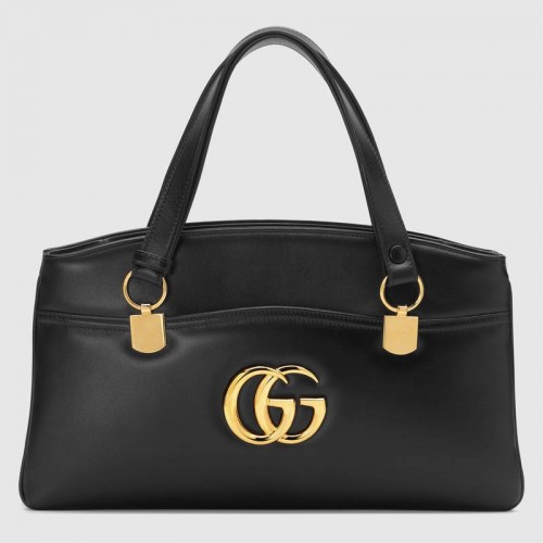 Gucci Arli bolso grande con asa superior 550130 negro