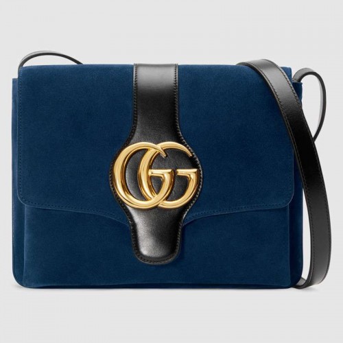 Gucci Arli bandolera mediana 550126 Azul oscuro