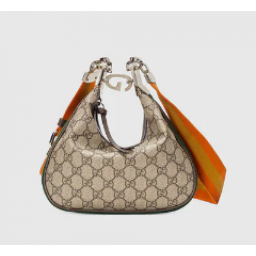 Gucci Attache bolso de hombro pequeño 699409 Marrón