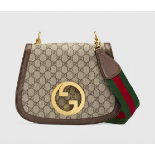 Gucci Blondie bandolera mediana 699210 Marrón