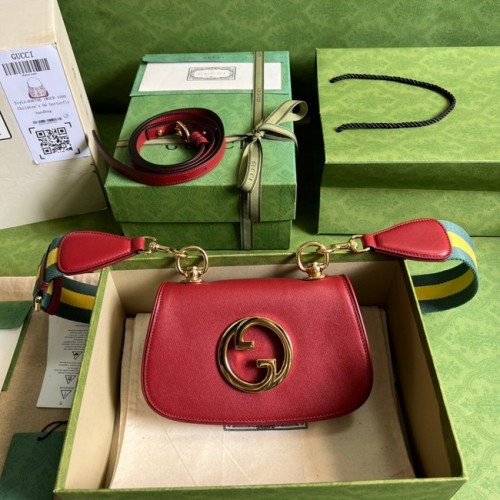 Minibolso Gucci Blondie 698643 Burdeos