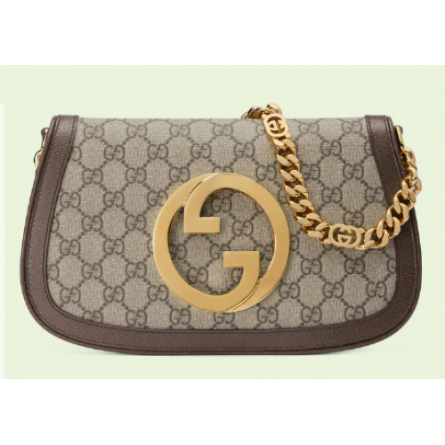 Gucci Blondie bolso de hombro 699268 Marrón