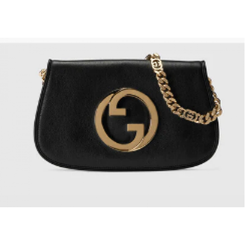 Gucci Blondie bolso de hombro 699268 negro