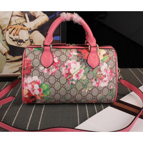Gucci Blooms GG Supreme Top Handle Bag 409529 Rosa