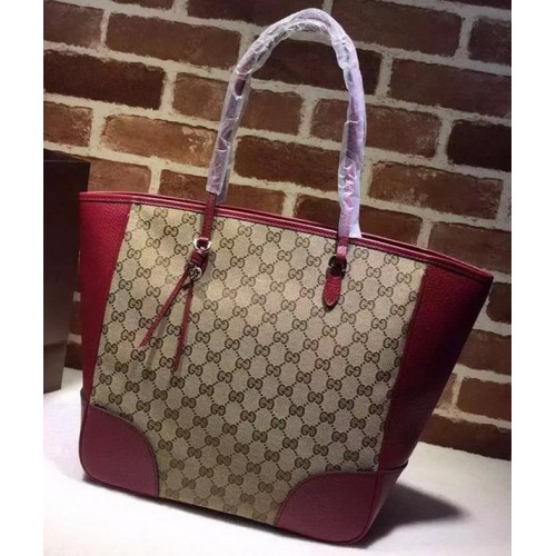 Gucci Bree Original GG Canvas Tote Bag 323671 Borgoña