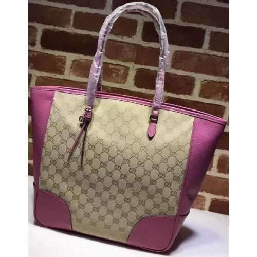 Gucci Bree Original GG Canvas Tote Bag 323671 Púrpura