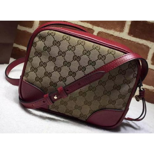 Gucci Bree Original GG Canvas mini Messenger Bag 387360 Borgoña