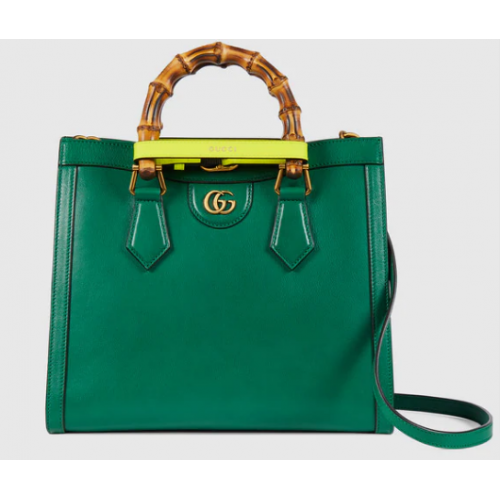Bolso tote pequeño Diana Gucci 660195 Esmeralda
