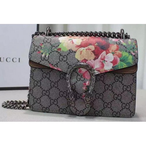 Gucci Dionysus Blooms mini bolso de hombro 421970 Albaricoque