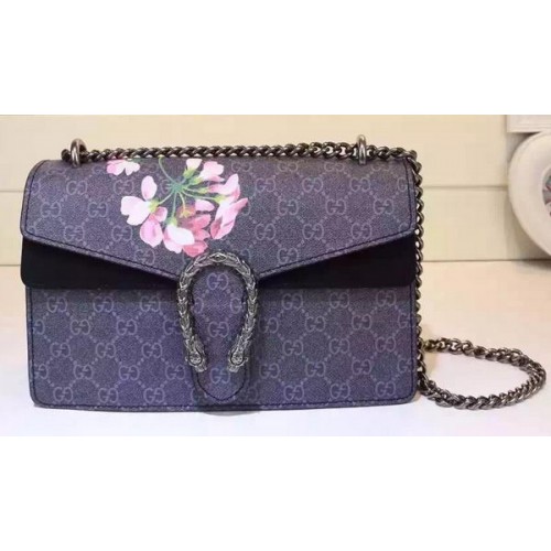Gucci Dionysus GG Supreme Bolso de Hombro 400249 Azul