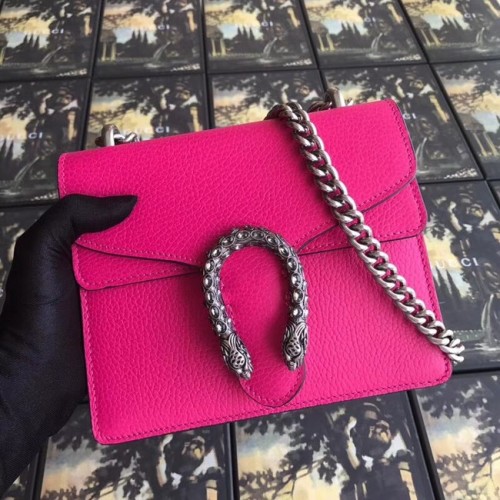 Gucci Dionysus GG Supreme mini bolso 421970 rosa