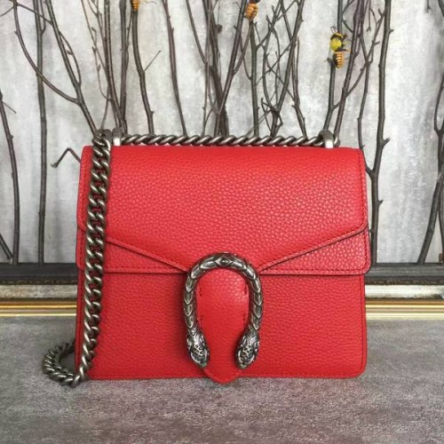 Gucci Dionysus Lichee Patrón Mini Bolso De Hombro 421970 Rojo