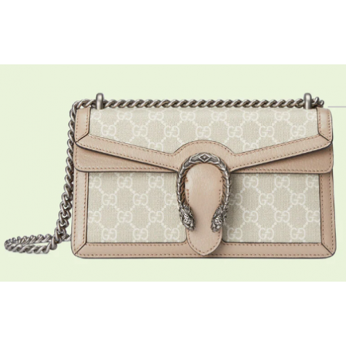 Gucci Dionysus pequeño bolso GG 400249 Beige