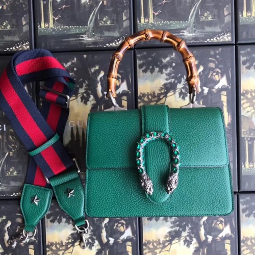Gucci Dionysus bolso pequeño con asa superior 523367 verde