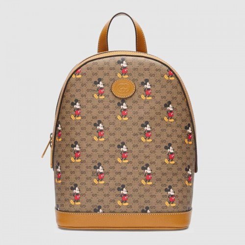 Mochila Gucci Disney x Mickey Mouse 552884 marrón