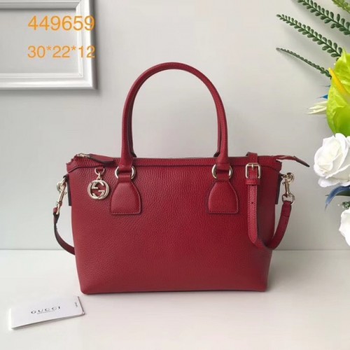 Gucci GG bolso de mano clásico 449659 rojo
