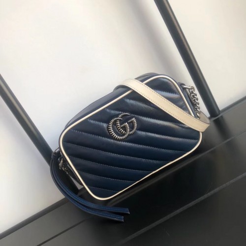 Gucci GG Marmont Matelasse mini Bolso 448065 Marina Gucci GG Marmont Matelasse mini Bolso 448065 Marina