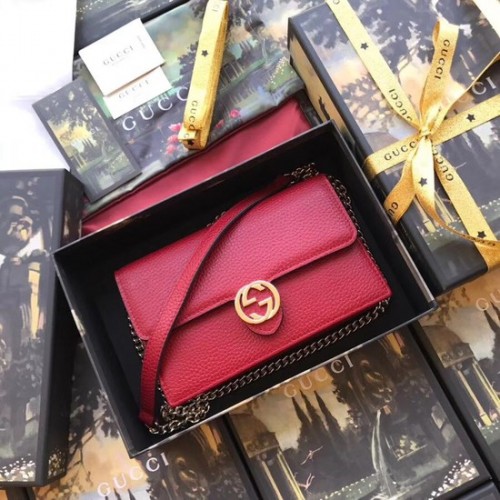 Gucci GG Marmont bandolera 510314 rojo
