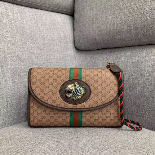 Gucci GG Marmont bolso de hombro pequeño 570145 marrón