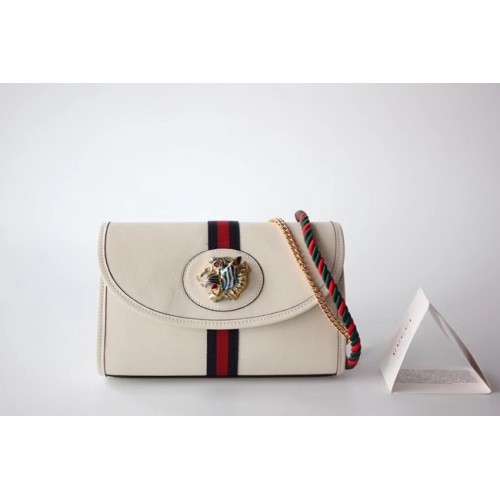 Gucci GG Marmont bolso de hombro pequeño 570145 blanco