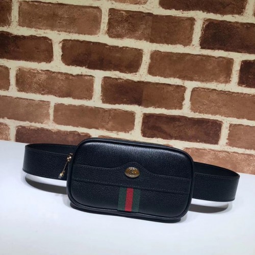 Gucci GG Original Riñonera de cuero 519308 negro