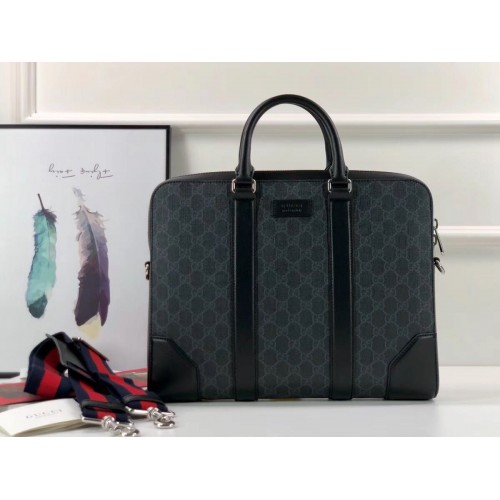 Gucci GG Original bolso de cuero 474135 negro