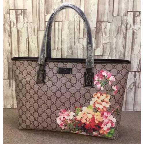 Bolsos tote de lona GG Supreme de Gucci 211137 Sakura Bolsos tote de lona GG Supreme de Gucci 211137 Sakura