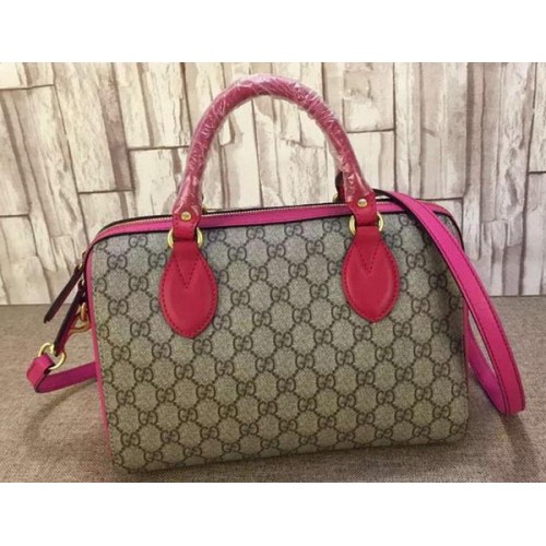 Bolso Gucci GG Supreme con Asa Superior 409529 Rosa