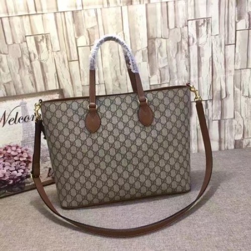 Bolso tote Gucci GG Supreme 453705 Marrón
