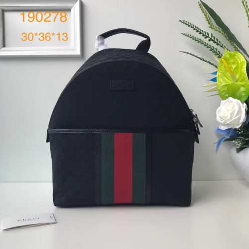 Mochila Gucci GG Supreme 190278 negro
