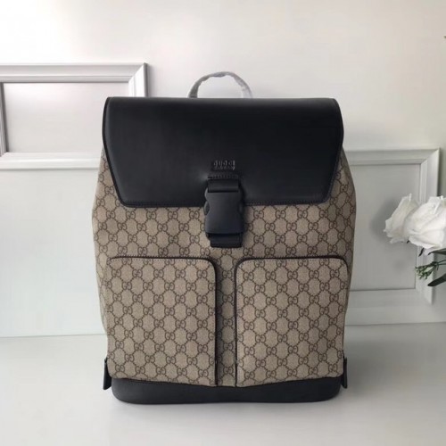 Gucci GG Supreme mochila 406369 negro