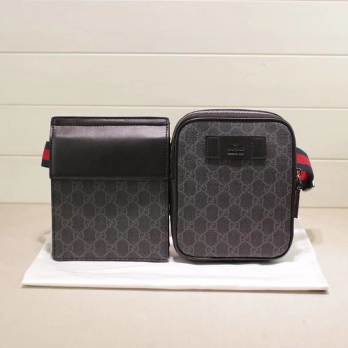 Gucci GG Supreme riñonera 450956 negro