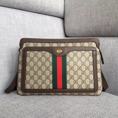 Gucci GG Supreme bolso de hombro mediano 523354