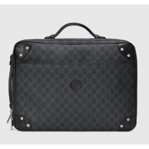 Gucci GG maletín 658543 negro