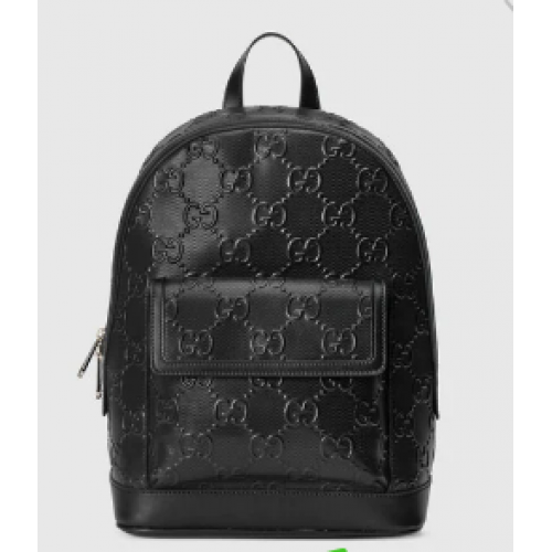 Gucci Mochila con GG en relieve 658579 negro