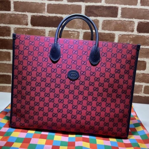 Gucci GG bolso de compras 659980 rojo