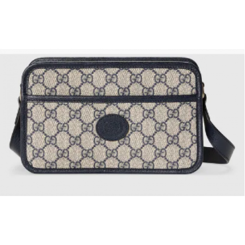 Gucci GG bolso de hombro 658572 Azul
