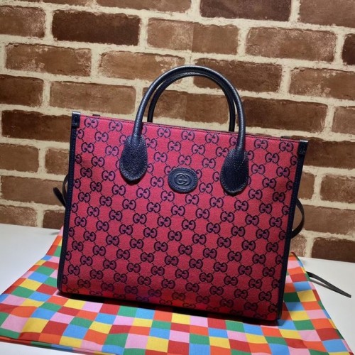 Bolso tote pequeño Gucci GG 659983 rojo