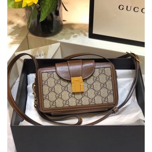 Gucci Horsebit 1955 mini bolso 614368 marrón