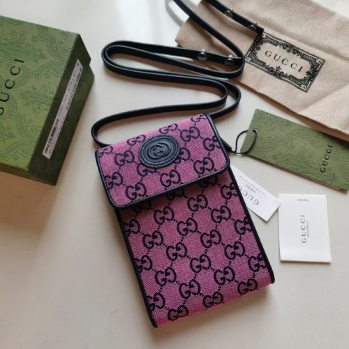 Gucci Horsebit 1955 minibolso 657582 rosa